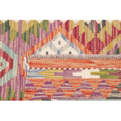 Hand Made Rug Kilim Afghanistan 79x239 Red Oran