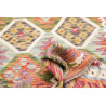 Hand Made Rug Kilim Afghanistan 79x239 Red Oran
