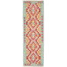Hand Made Rug Kilim Afghanistan 61x195 Turquois