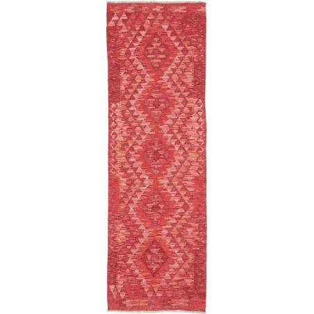 Hand Made Rug Kilim Afghanistan 60x194 Coral Re