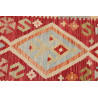 Hand Made Rug Kilim Afghanistan 60x194 Red Beig
