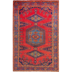 Hand Made Rug Wiss Persia 216x323 Red Blue
