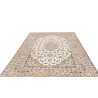 Hand Made Rug Kashan Persia 197x284 Ivory Beige