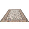 Hand Made Rug Kashan Persia 205x300 Ivory Blue