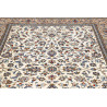 Hand Made Rug Kashan Persia 205x300 Ivory Blue
