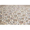 Hand Made Rug Kashan Persia 308x430 Cream Blue