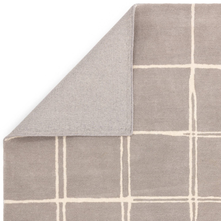 Rug Albany geometric grey light beige 120x170 cm