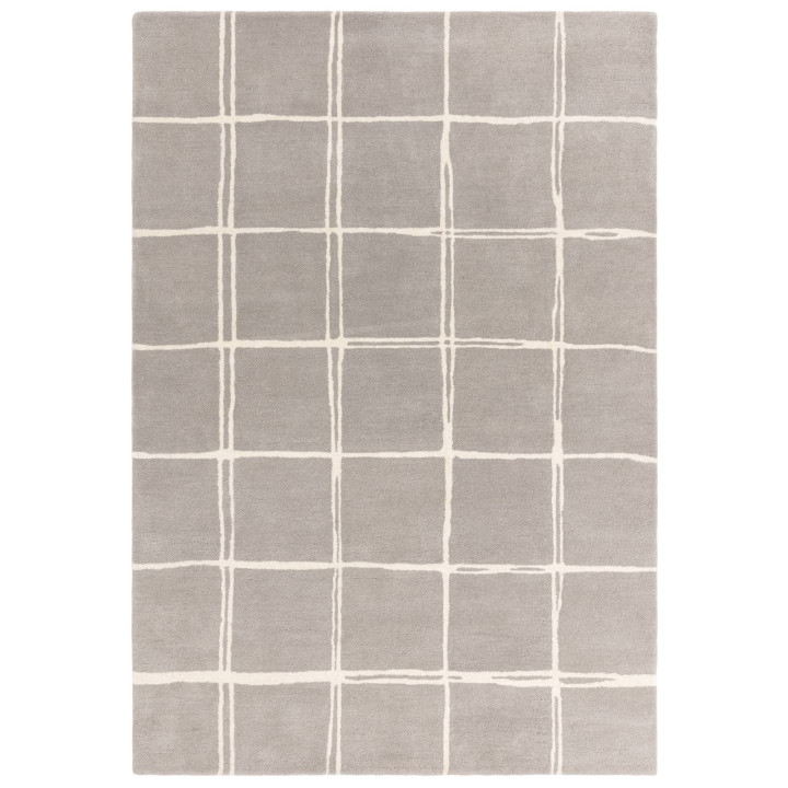 Rug Albany geometric grey light beige 200x290 cm