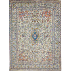 Hand Made Rug Kashmar Persia 300x400 Ivory Crea