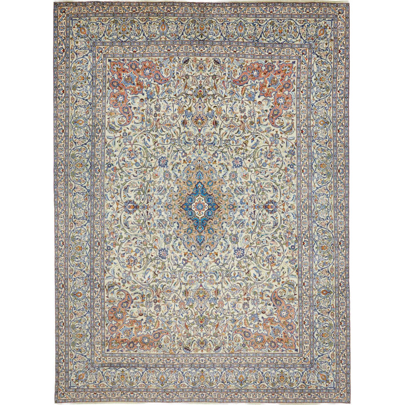 Hand Made Rug Kashmar Persia 300x400 Ivory Crea