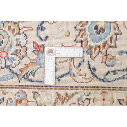 Hand Made Rug Kashan Persia 195x330 Cream Blue