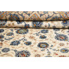 Hand Made Rug Kashan Persia 284x413 Cream Blue