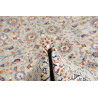 Hand Made Rug Kashan Persia 272x387 Light Aqua