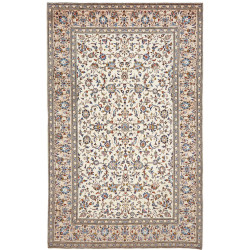 Hand Made Rug Kashan Persia 198x310 Ivory Blue