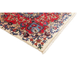 Hand Made Rug Mashad Persia 300x405 Cream Red