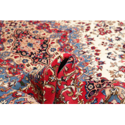 Hand Made Rug Mashad Persia 300x405 Cream Red