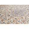 Hand Made Rug Kashan Persia 352x390 Cream White