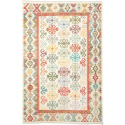 Kilim 201x302 Cm Kilim, Afghanistan, Hand-carded Wool (warp: