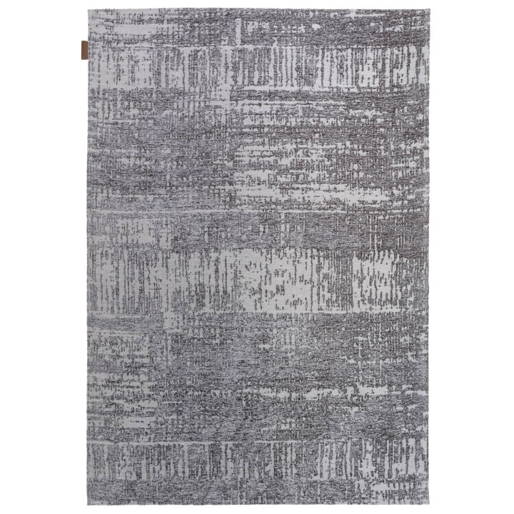 Rug Beau abstract light grey dark grey 200x290 c