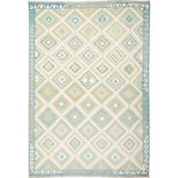 Kilim 200x291 Cm Kilim, Afghanistan, Hand-carded Wool,