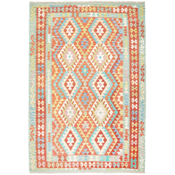 Kilim 205x299 Cm Kilim, Afghanistan, Hand-carded Wool (warp: