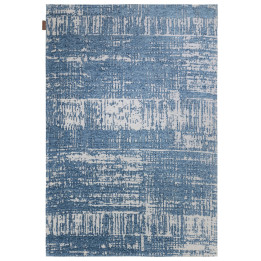 Rug Beau abstract blue silver 160x230 cm