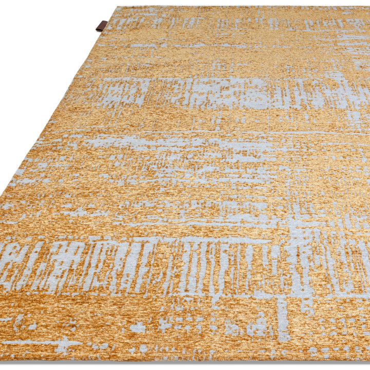 Rug Beau abstract olive green white 120x170 cm