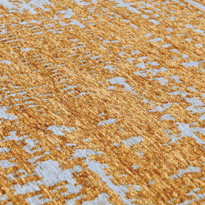 Rug Beau abstract olive green white 120x170 cm
