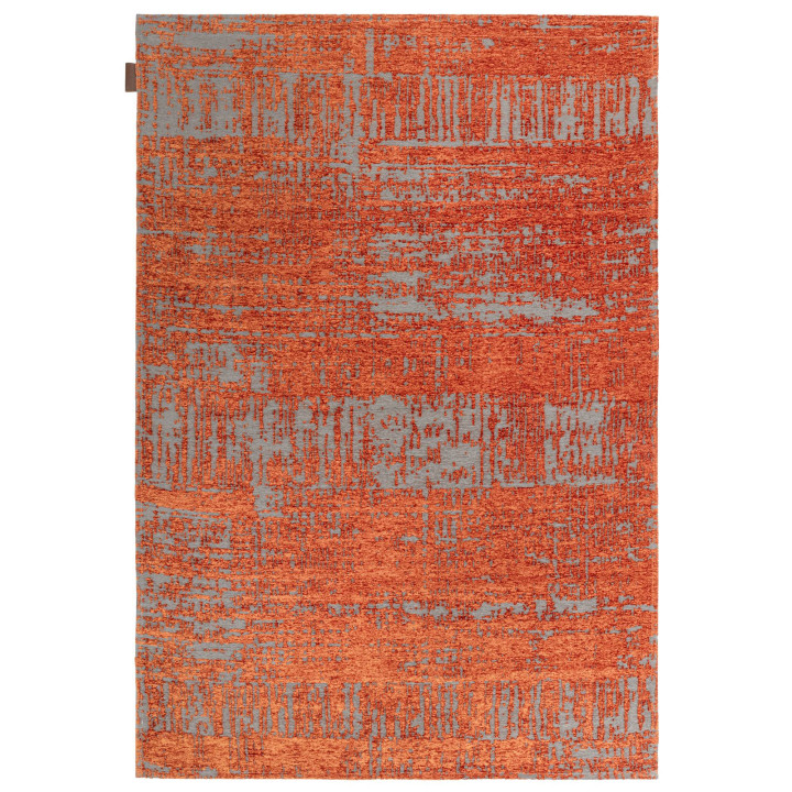 Tappeto Beau astratto giallo e grigio 120x170 cm