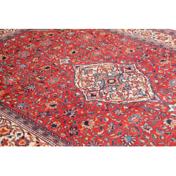 Hand Made Rug Sarough Persia 197x298 Red Blue