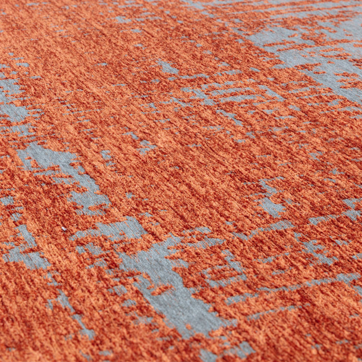 Tappeto Beau astratto giallo e grigio 120x170 cm