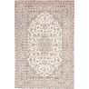 Hand Made Rug Kashan Persia 198x294 Cream Ivory