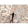 Hand Made Rug Kashan Persia 198x294 Cream Ivory