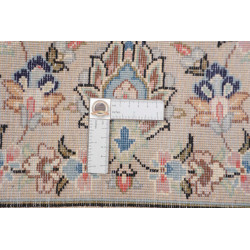 Hand Made Rug Kashan Persia 198x294 Cream Ivory