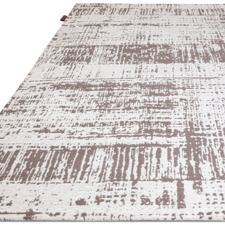 Rug Beau abstract beige light brown 200x290 cm