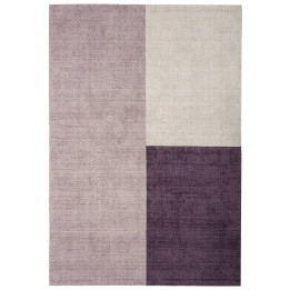 Rug Blox geometric light purple light grey dark