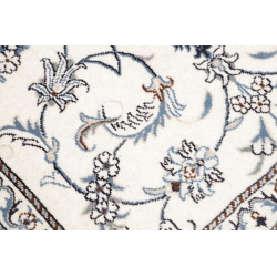 Hand Made Rug Nain Kashmar Persia 87x137 Cream