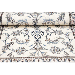 Hand Made Rug Nain Kashmar Persia 87x137 Cream