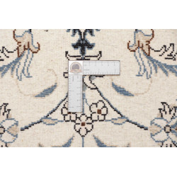 Hand Made Rug Nain Kashmar Persia 87x137 Cream