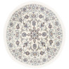 Hand Made Rug Nain Kashmar Persia 143x148 Cream