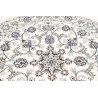 Hand Made Rug Nain Kashmar Persia 143x148 Cream