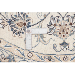 Hand Made Rug Nain Kashmar Persia 143x148 Cream