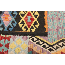 Kilim 184x233 Cm Kilim Afghanistan, Lana Cardata A Mano
