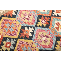 Kilim 120x186 Cm Kilim Afghanistan, Hand-carded Wool cotton