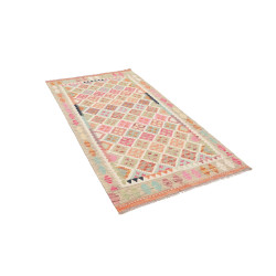 Kilim 105x196 Cm Kilim Afghanistan Hand-carded Wool warp