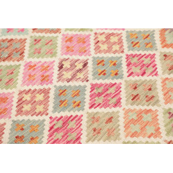 Kilim 105x196 Cm Kilim Afghanistan Hand-carded Wool warp