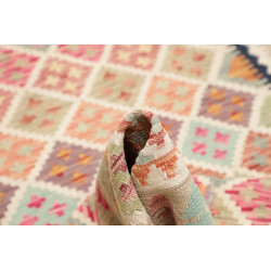 Kilim 105x196 Cm Kilim Afghanistan Hand-carded Wool warp