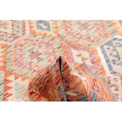 Kilim 202x302 Cm Kilim, Afghanistan, Hand-carded Wool warp: