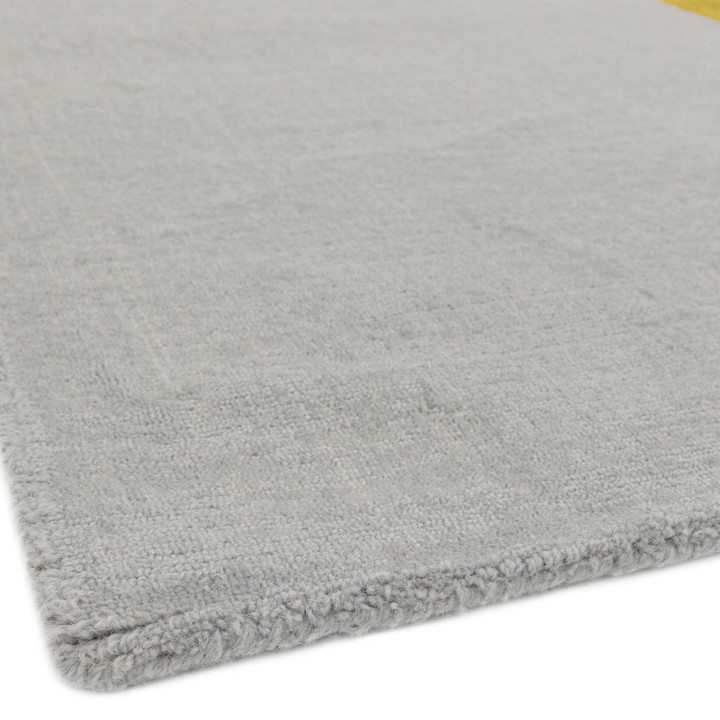 Tappeto Blox geometrico giallo e grigio chiaro 2
