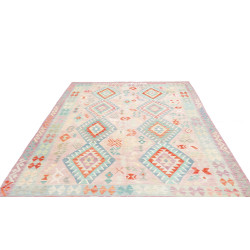 Tappeto Kilim Afghanistan 204x287 Lavanda Chiar